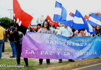 Canal 4 periodistas exigen justicia paz