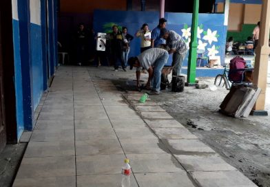 Avanza proyecto de rehabilitación del Centro Escolar República de Venezuela en Masatepe