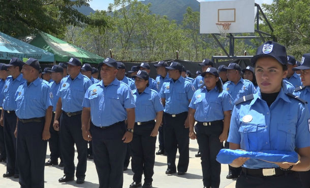 Policía Nacional realiza acto de ascenso en grados en Nueva Segovia