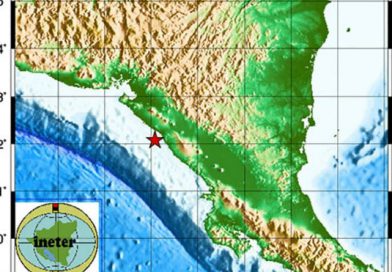 Fuerte sismo de 5.9 estremece el pacífico nicaragüense