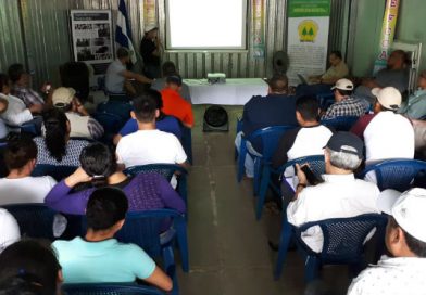 Mefcca y Fida visitan proyectos en la cooperativa Jorge Salazar de El Tuma La Dalia