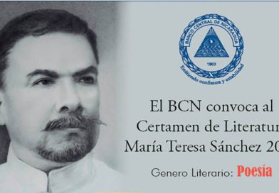 Banco Central de Nicaragua convoca a Certamen de Literatura María Teresa Sánchez 2018