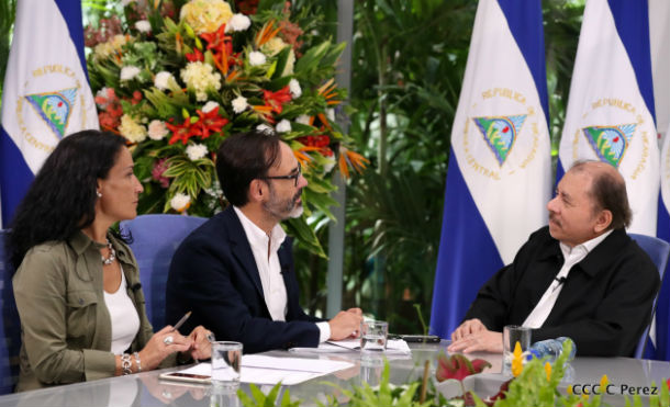 Presidente Daniel a EFE: Política intervencionista de Estados Unidos contra Nicaragua es la misma