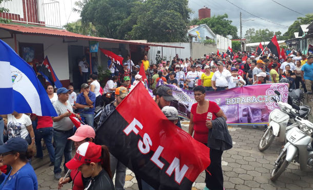 Juigalpinos caminan por la paz y la justicia