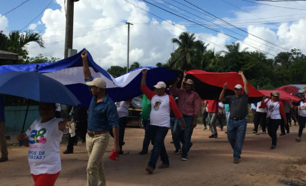 Caribe Norte: Familias de Puerto Cabezas, Waspam y Prinzapolka participan en caminatas por la paz y la justicia