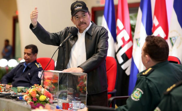 Comandante Daniel y Compañera Rosario presiden acto del 39 aniversario del Ejército de Nicaragua