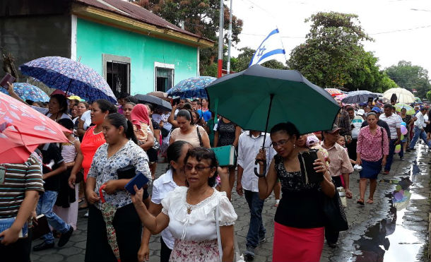 Ticuantepe celebra día de la biblia pidiendo reconciliación, paz y amor entre los nicaragüenses