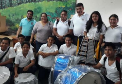 Alcaldía de Matagalpa entrega instrumentos musicales a centros educativos
