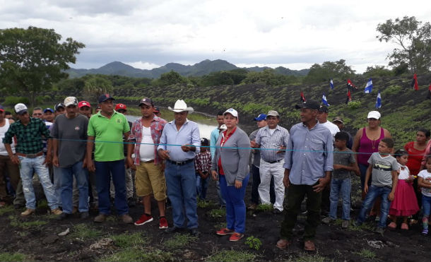 León: Gobierno Sandinista inaugura proyecto de cosechas agua en Larreynaga