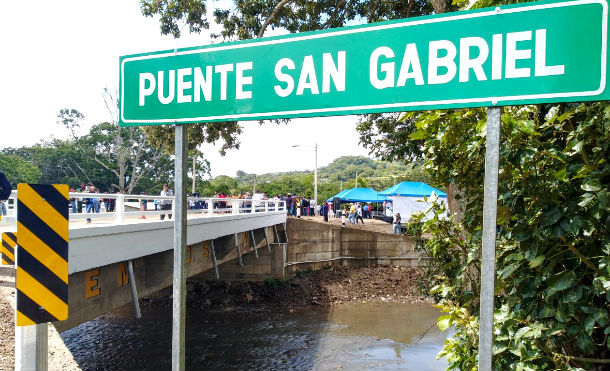 Gobierno Sandinista inaugura Puente San Gabriel en Jinotega