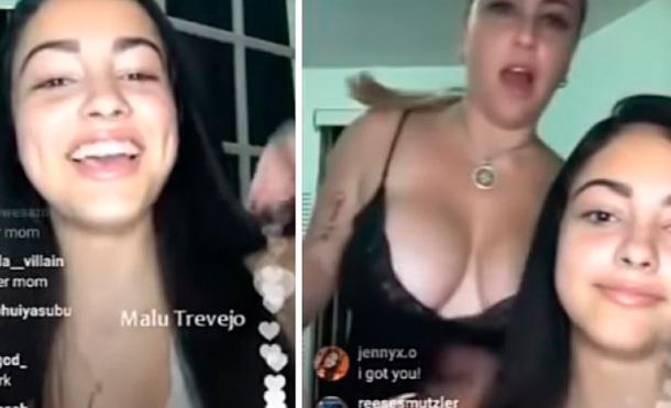Madre prende el Instagram y le roba el protagonismo a su hija durante una transmisión en vivo