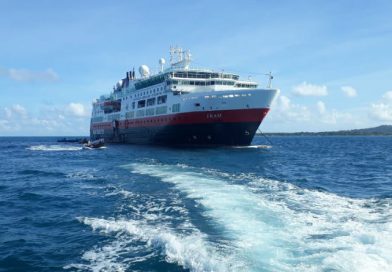 Crucero noruego llega a Corn Island
