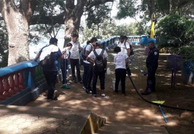 Masaya: Jóvenes e instituciones se unen para ver una ciudad limpia y bonita