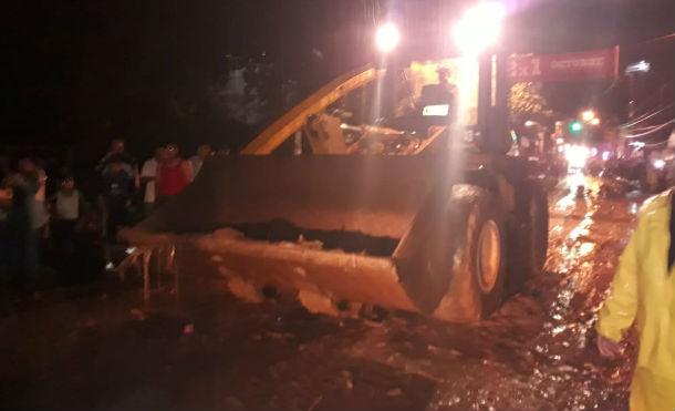 Autoridades municipales de Matagalpa atienden a familias afectadas tras desborde del Río Grande