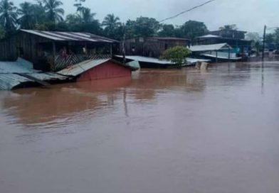 Nueva Guinea: Fuertes lluvias provocan crecida del río Caño Chiquito