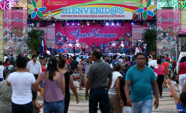 Agenda de actividades de la exposición de nuestros santos patronos