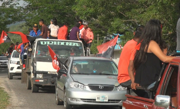 Familias Sandinistas participan en Caravana por la Vida, la Paz y la Justicia en Nueva Segovia