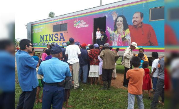 Gobierno Sandinista, a través del Minsa atiende salud de las familias nicaragüenses 