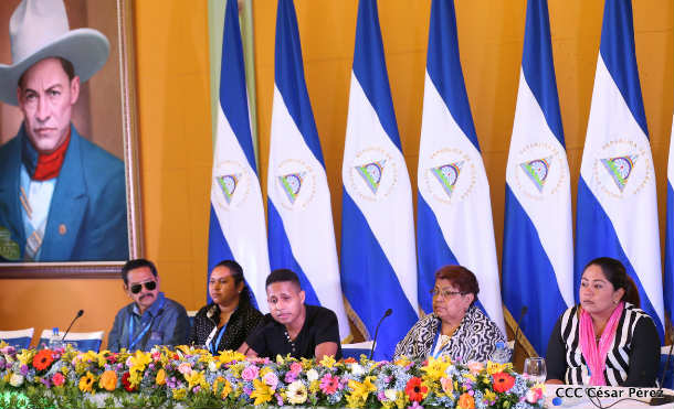 Víctimas del terrorismo brindan testimonios en el Foro de la Paz y Solidaridad con Nicaragua