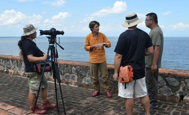 Periodistas taiwaneses visitaron la ciudad colonial de Granada