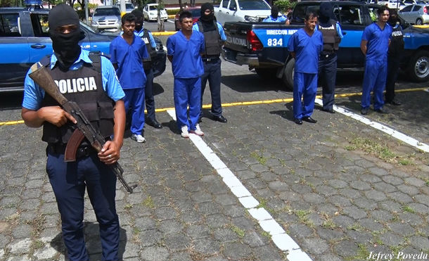 Tras las rejas se encuentran cuatro terroristas que operaban en Matagalpa y Boaco
