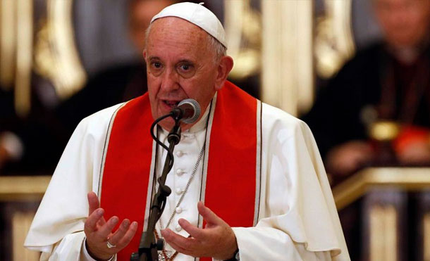El papa Francisco advierte que los chismes y las mentiras son una forma de terrorismo