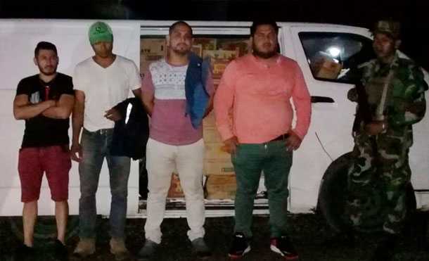 Ejército retiene mercancía trasladada ilegalmente hacia Costa Rica