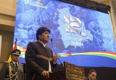 Presidente Evo Morales denuncia doble moral de EEUU