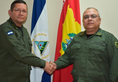 Traspaso de Mando de la Dirección de Relaciones Públicas y Exteriores del Ejército de Nicaragua