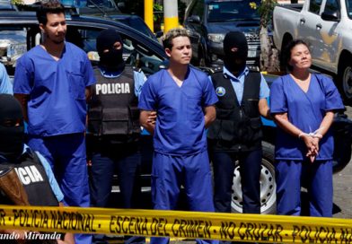 Presentan a sujetos acusados de asesinar y crear terror en Chichigalpa y Jinotepe