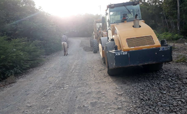 Gobierno Sandinista inicia construcción de carretera que conduce a San Juan de Limay
