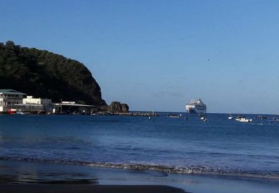 Crucero Island Princess arriba a San Juan del Sur