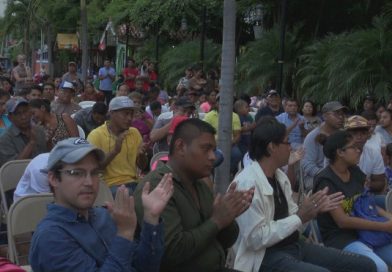 Familias de Nindirí reciben con alegría el programa de lotes Bismarck Martínez