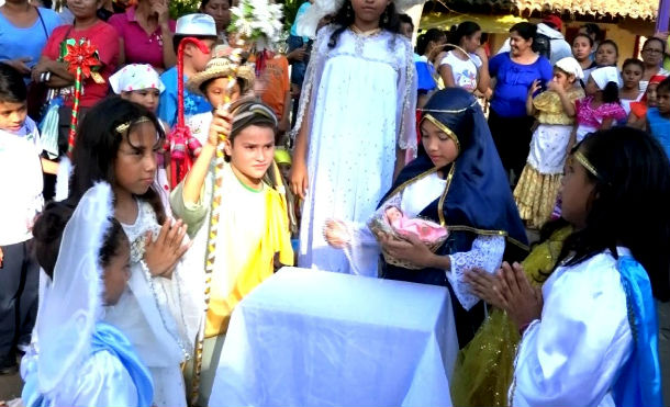 Ministerio de Educación organizó pastorelas con niños de educación primaria de Masaya