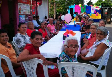 Familias de El Viejo participan en actividades de paz, alegría y reconciliación