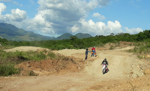 Todo listo para la inauguración de la pista de motocross "Alfredo Urroz Jirón" en Matagalpa