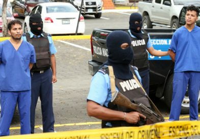Policía Nacional presenta a terroristas que aterrorizaron a pobladores de Masaya y Chinandega