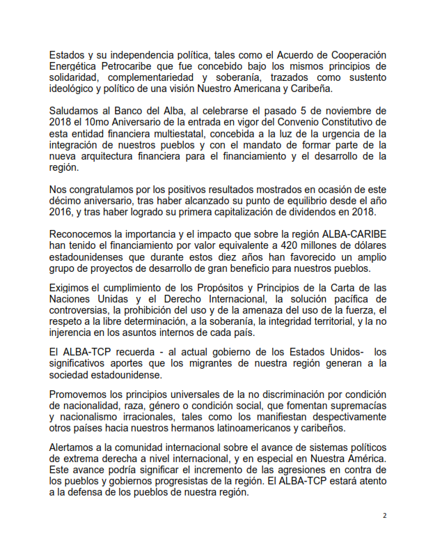 Declaracioìn XVII CP Nicaragua 2018 ULTIMA 1 002