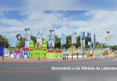 ¡Hermosísimos adornos en la Avenida Bolívar a Chávez!