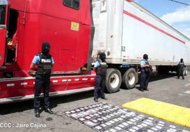 Policía Nacional incauta 230 kilos de cocaína