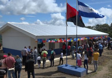 Familias de la comunidad El Zúngano en Quilalí cuentan con nuevo centro educativo