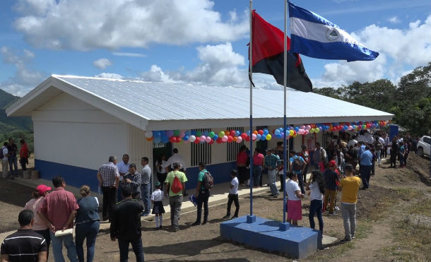 Familias de la comunidad El Zúngano en Quilalí cuentan con nuevo centro educativo