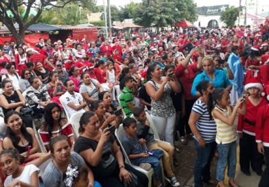 MINED realiza carnaval navideño en Juigalpa, Chontales