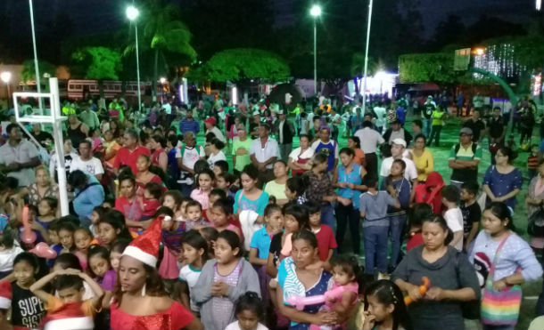 Nindirí realiza lanzamiento de las fiestas navideñas