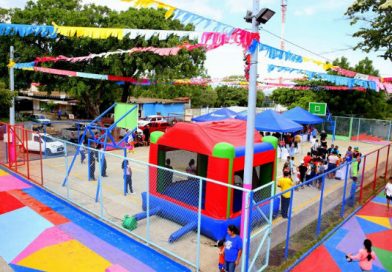 Alcaldía de Managua reinagura parque en el barrio San Judas