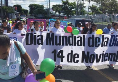 Realizan caminata en conmemoración del Día Mundial de la Lucha contra la Diabetes
