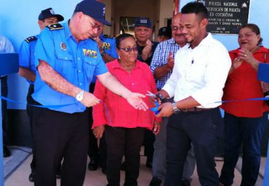 Gobierno Central inaugura estación policial en la península de Cosigüina