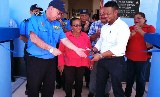 Gobierno Central inaugura estación policial en la península de Cosigüina