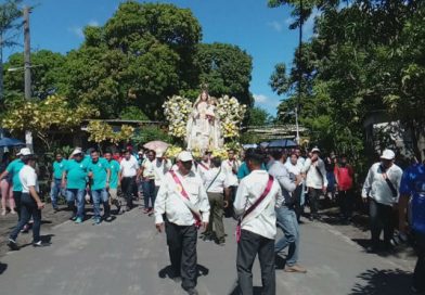 Puerto Momotombo celebra tradicional visita de la Virgen de la Merced