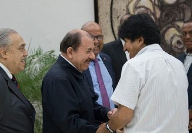 Presidente Evo Morales rechaza "intenciones golpistas contra Nicaragua"